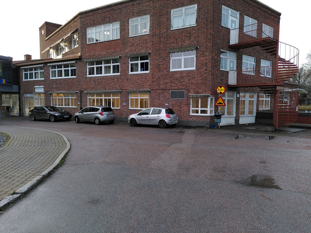 Fasaden vid Uppsala Makerspace